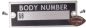 Preview: Ford Body Number Plate 1936 68-14002