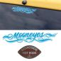 Preview: Mooneyes Aufkleber Go! with MOON Surfboard Decal