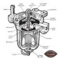 Preview: Malpassi Filter King Filter Element INOX für Benzindruckregler ELFLIN085 *