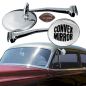 Preview: Peep Mirror Convex Außenspiegel Rückspiegel 4" Gerade GT150SCV