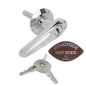 Preview: Trunk/Rumble Lid Handle with Lock/Keys Chrome 751-A702352