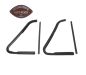 Preview: Vertical Vent Window Rubber Set 1951-55 Chevrolet GMC 38-5984