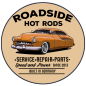 Preview: ROADSIDE HOT RODS Aufkleber Klein 59-CP-O