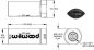Preview: Wilwood Residual Pressure Valve with Fittings 2 PSI Blue 260-13783