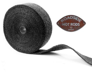 Auspuff Hitzeschutzband Schwarz 15m x 50mm x 1,5mm 900001-SHB115