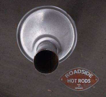 Preview: NOS Auspufftopf Schalldämpfer Rund GBR-2200-12-032