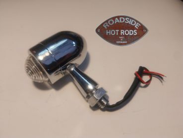 LED Turn Signal Amber 12V Chrome BG-3265M10-CHR