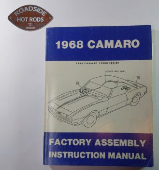 Buch 1968 Camaro Factory Assembly Instruction Manuel 12000 *