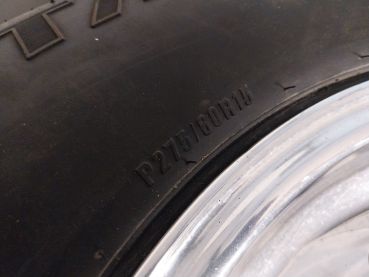 Centerline Aluminium Felgen Reifen BF-Goodrich Drag Radial COMP T/A 10x15" Lochkreis 4,75" 275-60-15" GBR-CL2756015