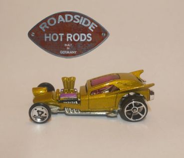 Hot Wheels Model Car 1:64 Fangula Gold Fantasy G08