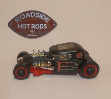 Hot Wheels Model Car 1:64 Mod Rod Black Fantasy 109