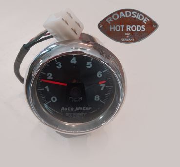 Auto Meter Tachometer Mounting Chrome GBR-DZM8775
