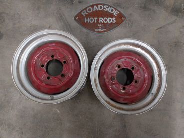 Gebrauchte Stahl Felgen 8x15" 5x5.5" GBR-F815552