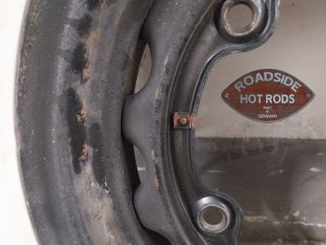 Preview: Räder Reifen Weisswand Felgen Satz Wide Five 16" mit 6.00-15" Ford GBR-W5-16WW-6.00 *