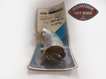 Preview: NOS Youngtimer Auspuffblende Bogen D48mm Ford Endrohr 5 013 414 ***