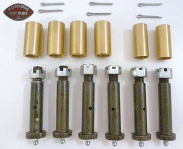 Blattfeder Bolzen Buchsen Set für Vorderachse 1953-56 Ford F100 Pickup 45-1416