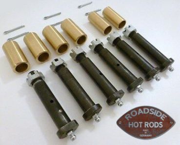 Blattfeder Bolzen Buchsen Set für Vorderachse 1953-56 Ford F100 Pickup 45-1416