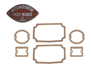 Chevy 1956 Parking Light Taillight & Back-Up Light Lens Gasket Set TF300166