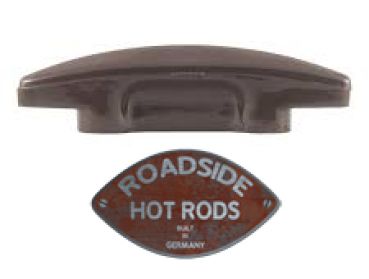 Handschuhfach Griff Dunkelbraun 1935-39 Ford 68-701656-A