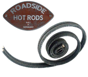 Shell or and Hood Lacing Double Beat 1/2" Brown UH11500