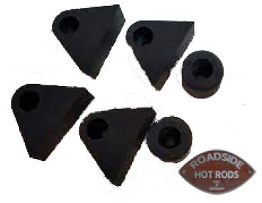 Motorhauben Anschlag Gummi Set Model A Ford A16761B
