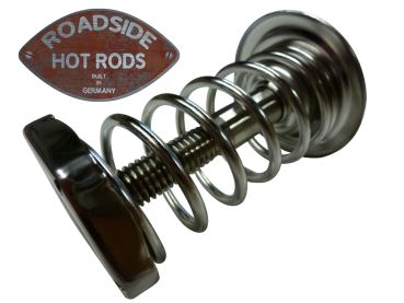 Hood Pin and Spring Assembly Ford Bronco 1966-77 Steel 14712