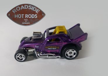 Hot Wheels Model-Auto 1:64 Fiat 500c Racecar Lila JJK23-Y16H