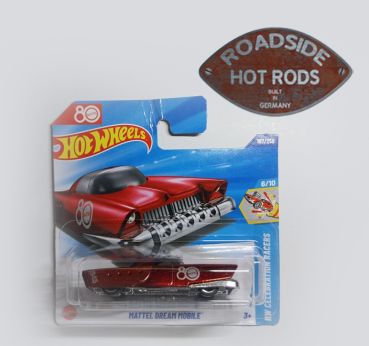 Hot Wheels Model-Auto 1:64 Mattel Dream Mobile 80 Years Red HW Celebration Racers 167250-6