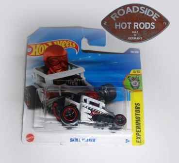 Hot Wheels Model-Auto 1:64 Skull Shaker White Scallops 118250-3