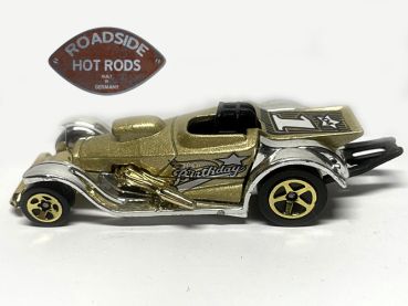 Hot Wheels Model Auto 1:64 Super Comp. Dragster Gold 1997