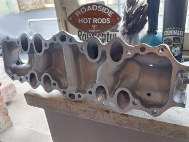 Preview: Edmunds Ansaugbrücke Stromberg 97 Holley 94 48 Vergaser 2x2 "Intake" GBR-EI-2x2