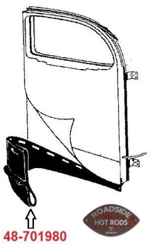 Untere Türdichtungen 48-701980