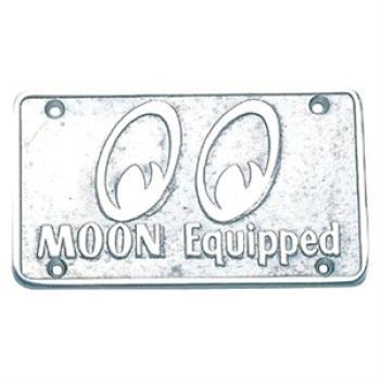 Mooneyes MOON Equipped "Car Club" Aluminium Schild MP007