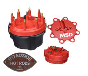MSD-Ignition HEI Verteilerkappe Kappe Finger "Cap-A-Dapts" Kit V8 MSD-8420