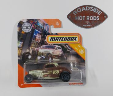 Matchbox Model Auto 1:64 '33 Ford 3W Coupe Braun M46-B