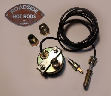 Preview: 3 Fach Zusatzsintrument Mooneyes  Öl / Volt / Wasser Kombiinstrument