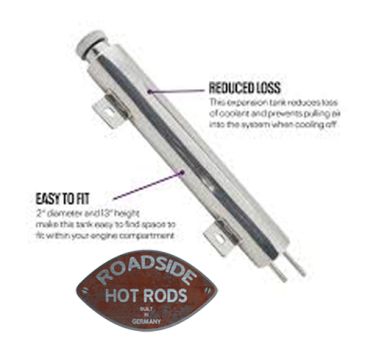 Preview: 13 Inch Stainless Steel Coolant Expansion Overflow Tank 911-02213