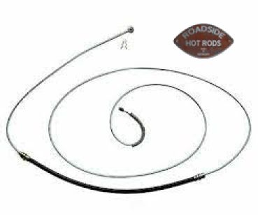 Parking Brake Cable 1970-73 Ford Mustang Rechts BC92452