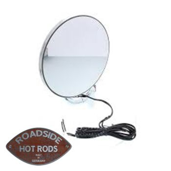 Peep Mirror Außenspiegel LED Blinker Rückspiegel 4" Durchmesser 925-50747 *