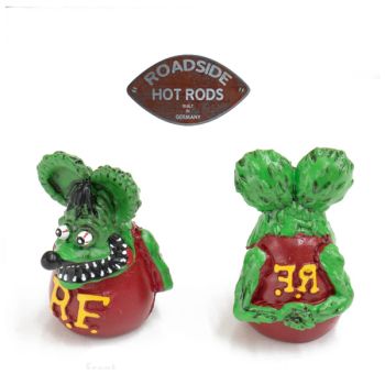 MOONEYES Air Valve Stem Cap Rat Fink Ed Roth Big Daddy MOON RAF280GR