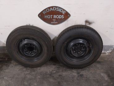 2 Räder Reifen Felgen 4x16" Lochkreis 6x5,5" Chevrolet GBR-4166.00-6L-BS312