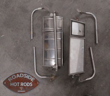 Preview: Gebrauchte Zusatzspiegel  Außenspiegel Spiegel Truck Pick-Up Edelstahl Konvex GBR-57871601129