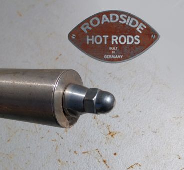 Preview: Gebrauchte "Spreader Bar" Spreitzstange Edelstahl Durchmesser 42,5mm Nummerschild Befestigung SB-28-158D *