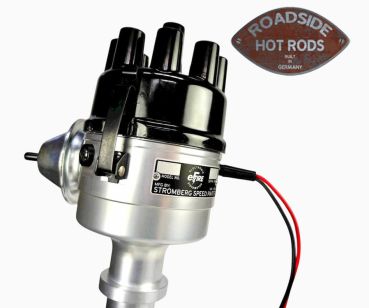 Preview: NEU Stromberg 97 e-FIRE Zündverteiler Chevrolet V8 12V Neg. Masse Unterdruckverstellung CHEV-1