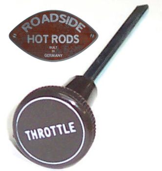 Standgas Zug Knopf Hebel Ford 1932-34 "Throttle" 18-9778