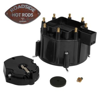 Summit Racing™ Distributor Cap and Rotor Kit SUM-G5226BLK