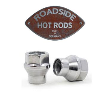 Open End Low Profile ET Style Bulge Acorn Lug Nut 1/2"-20 B-1011