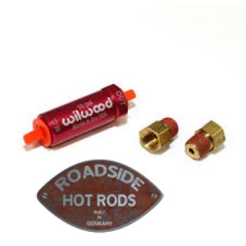 Wilwood Rückhalte Druck Ventil mit Anschluss Stücke 10 PSI Rot 260-13784