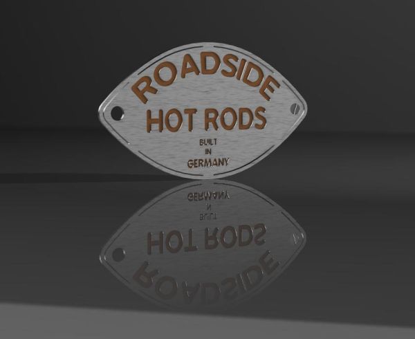 Roadside Hot Rods - Tiki Wooden figure Frankenstein Hot Rod Deko Shifter  D35x108, 28