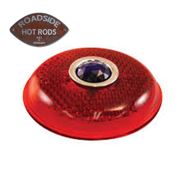 1937 Ford Rücklicht Bullet Glas Linse Ersatz Blue Dot 78-13451 *